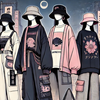 La tendance du streetwear japonais chez les femmes