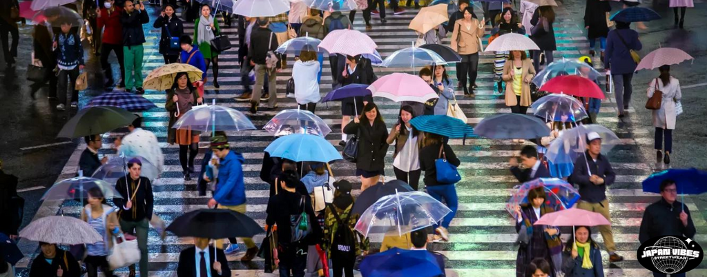 Le Japon pendant la saison des pluies