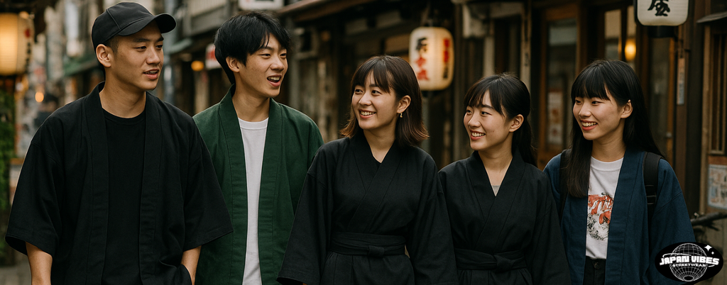 Le kimono revisité : Nouvelle tendance dans le streetwear japonais