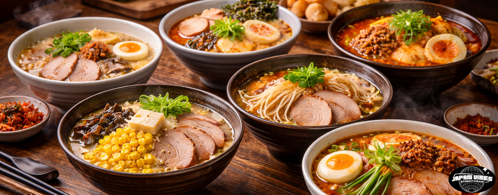 L'histoire du ramen japonais par région