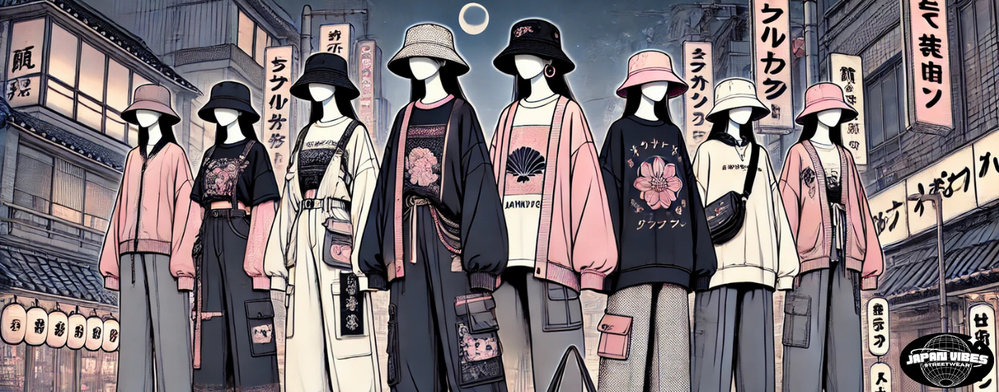 La tendance du streetwear japonais chez les femmes