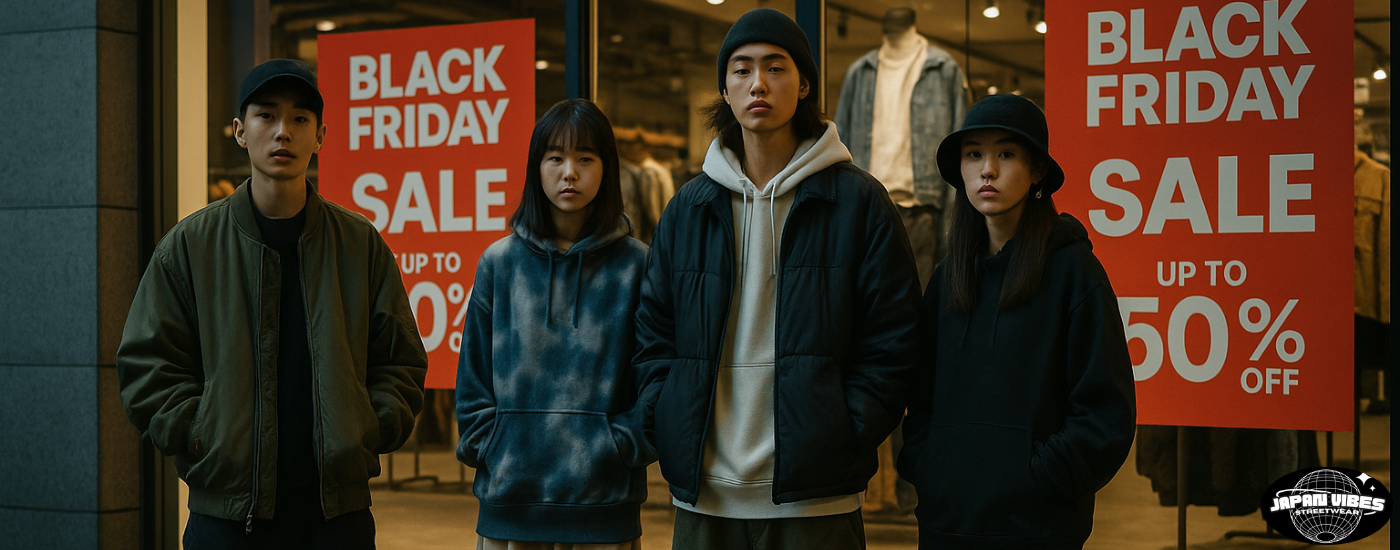 Streetwear japonais et Black Friday : Les 5 pièces à ne surtout pas manquer
